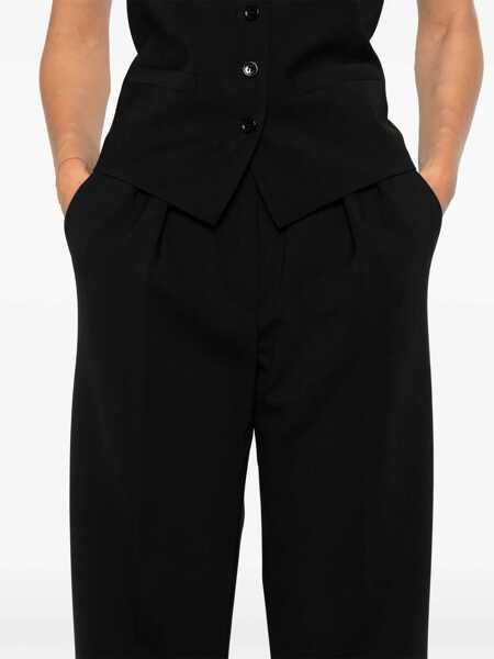 Pantaloni casual Max Mara Pants Verbano BLACK Femei (BM 16665588) 5