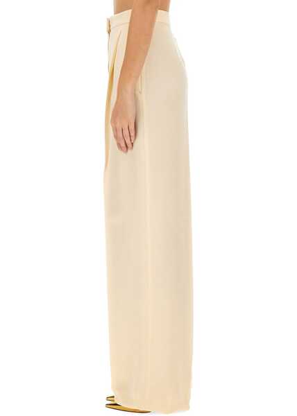 Pantaloni casual Max Mara Klaus Pants BEIGE Femei (BM 16665591) 4