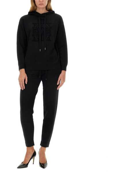 Pantaloni casual Max Mara Pants Opera BLACK Femei (BM 16665603) 2