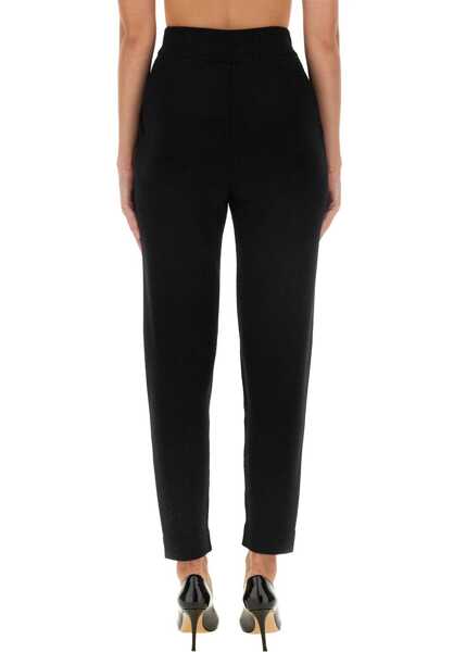 Pantaloni casual Max Mara Pants Opera BLACK Femei (BM 16665603) 3