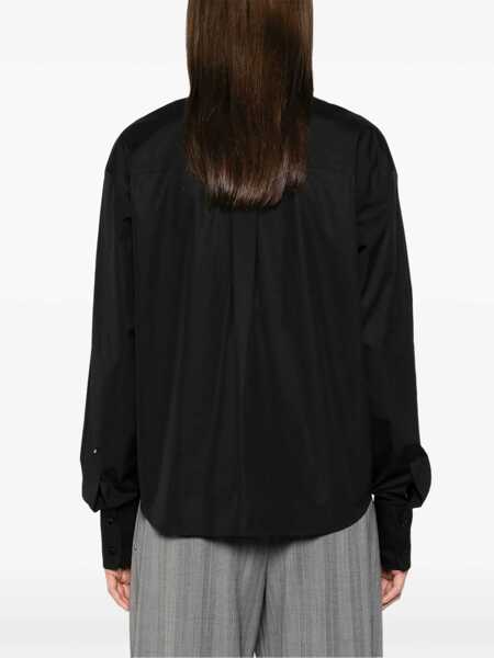 Bluze SPORTMAX Shirt Chalk BLACK Femei (BM 16665621) 4