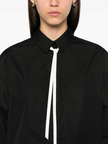 Bluze SPORTMAX Shirt Chalk BLACK Femei (BM 16665621) 5