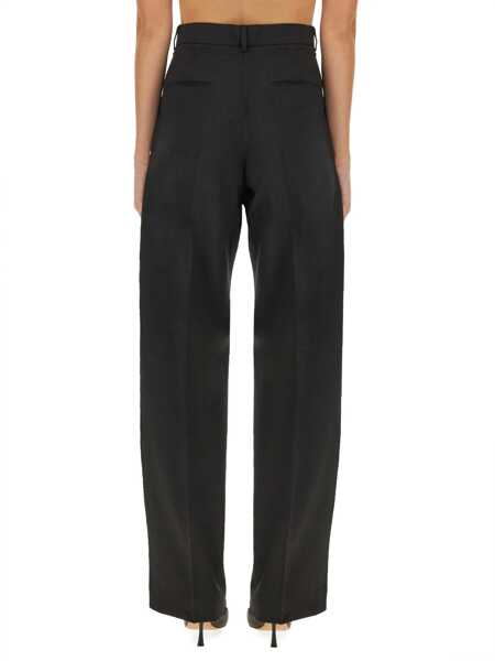 Pantaloni casual SPORTMAX Pants Ampezzo1234 BLACK Femei (BM 16665633) 3