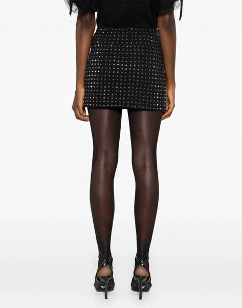 Fuste casual SPORTMAX Iacopo Skirt BLACK Femei (BM 16665639) 4