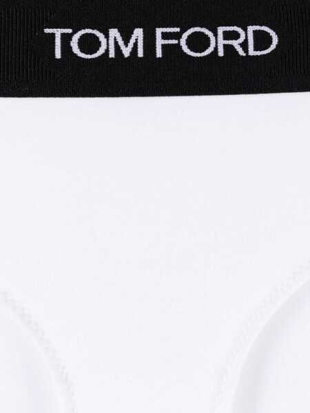 Lenjerie intima Tom Ford Boy Signature Culottes WHITE Femei (BM 16665822) 3