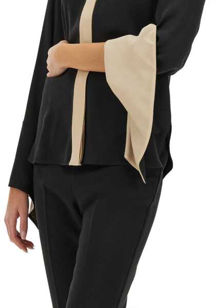 Bluze Max Mara Color Block Shirt BLACK Femei (BM 16665867) 4