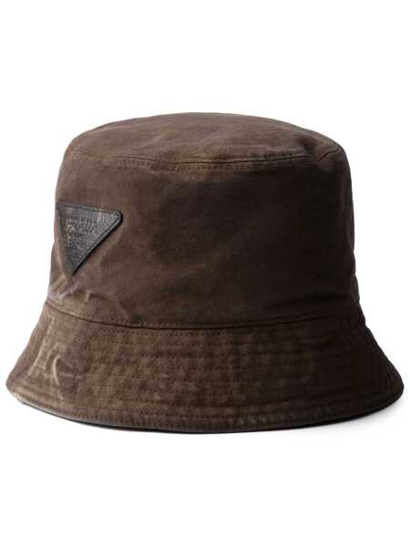 Sepci Prada Prada Hats BROWN Barbati (BM 16670019) 1