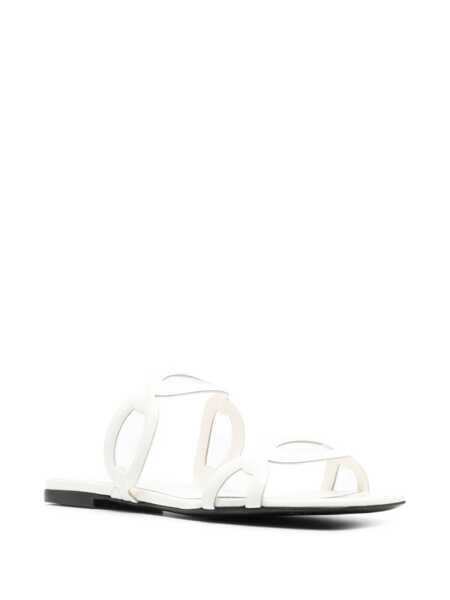 Sandale Valentino Garavani Valentino Garavani Slippers WHITE Femei (BM 16670193) 2