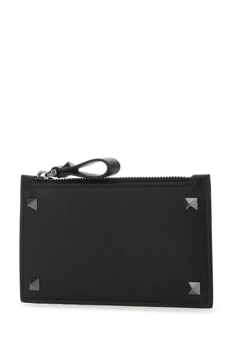 Portofele Valentino Garavani Valentino Garavani Wallets Black Barbati (BM 16670223) 2