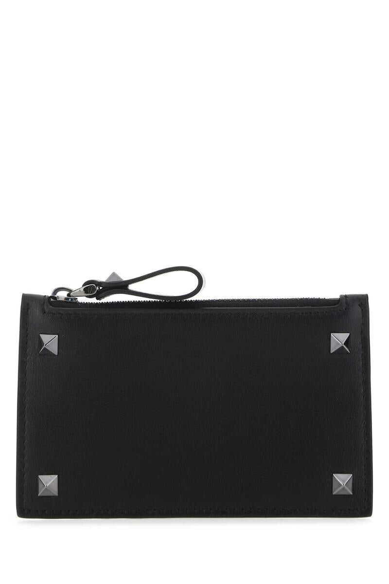 Portofele Valentino Garavani Valentino Garavani Wallets Black Barbati (BM 16670223) 1
