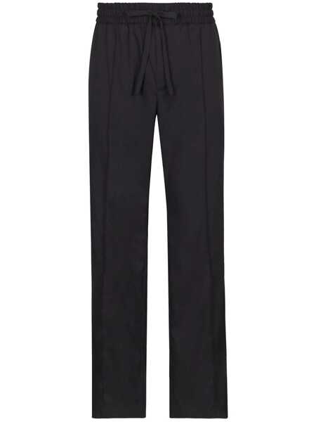 Pantaloni Dolce & Gabbana Dolce & Gabbana Technical Nylon Jogging Pants BLUE Barbati (BM 16682763) 1