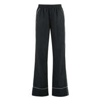Pantaloni scurti Off-White Silk Blend Trousers Femei