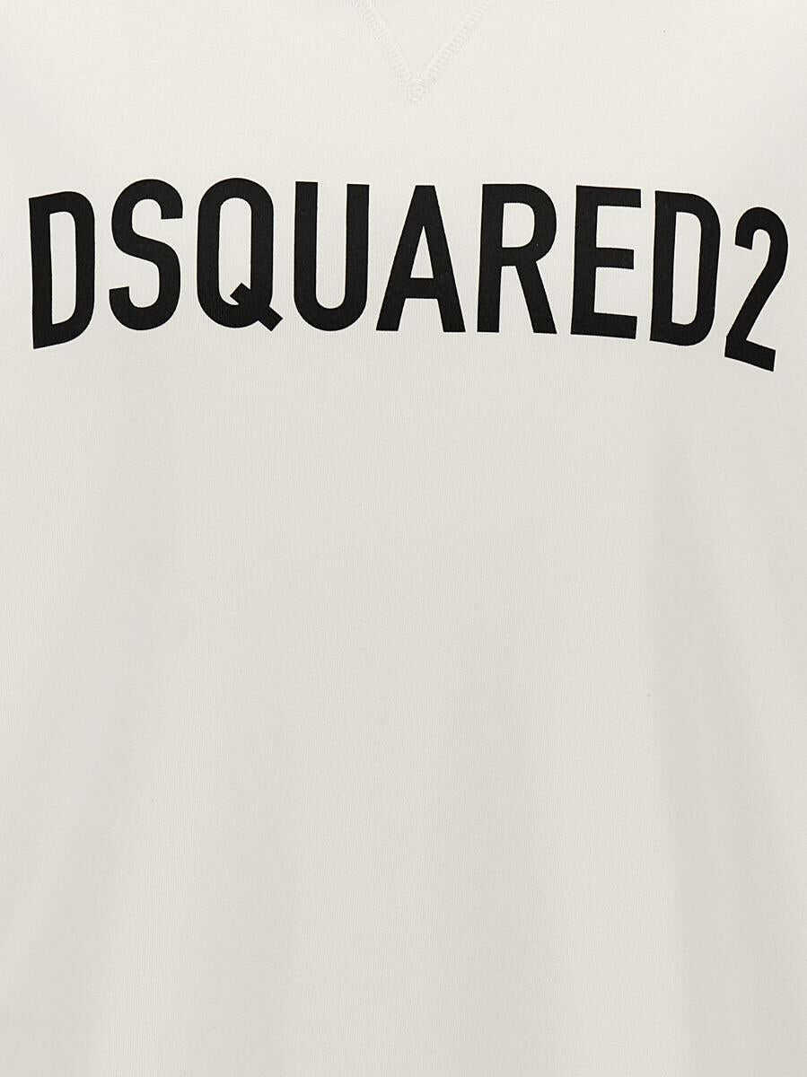 Pulovere DSQUARED2 DSQUARED2 Logo Print Hoodie Multicolor Barbati (BM 16686684) 4