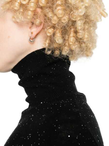 Pulovere Fabiana Filippi TURTLE NECK SLIM FIT SWEATER Black   Femei (BM 16689894) 5