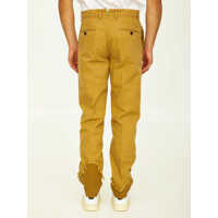 Pantaloni Incotex pentru Barbati - Pantaloni casual Incotex Camel Cotton Trousers BEIGE Barbati (BM 16689987) - B-mall.ro