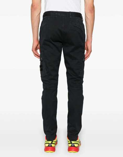 Pantaloni casual Stone Island Slim Pants BLUE Barbati (BM 16690119) 4
