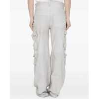 Imbracaminte Salvatore Santoro Dama - Pantaloni casual Salvatore Santoro Leather Cargo Pants BEIGE Femei (BM 16690356) - B-mall.ro