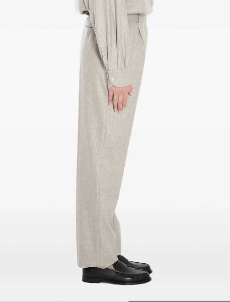 Pantaloni casual THE ROW Norbert Trousers GREY Femei (BM 16690461) 2
