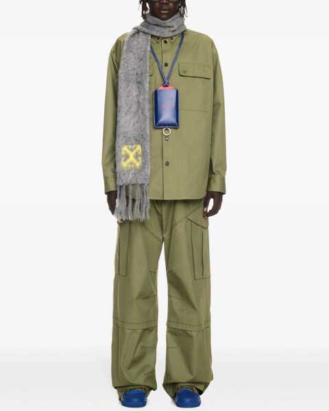 Pantaloni casual Off-White Cargo Pants In Cotton GREEN Barbati (BM 16690509) 2