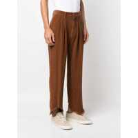 Pantaloni Incotex pentru Barbati - Pantaloni casual Incotex Cognac Velvet Trousers BROWN Barbati (BM 16690557) - B-mall.ro