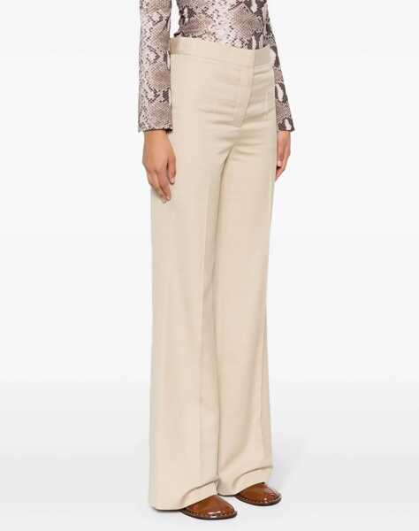 Pantaloni casual Stella McCartney Iconic Pants BEIGE Femei (BM 16690647) 3