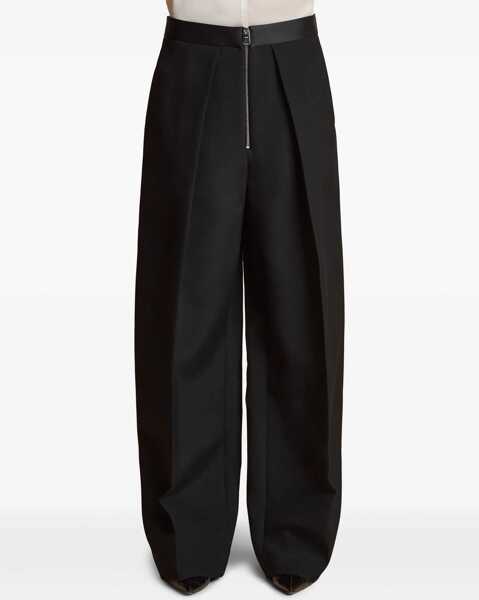 Pantaloni casual Khaite Marine Pants BLACK Femei (BM 16690746) 3
