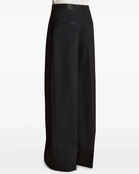 Pantaloni casual Khaite Marine Pants BLACK Femei (BM 16690746) 4