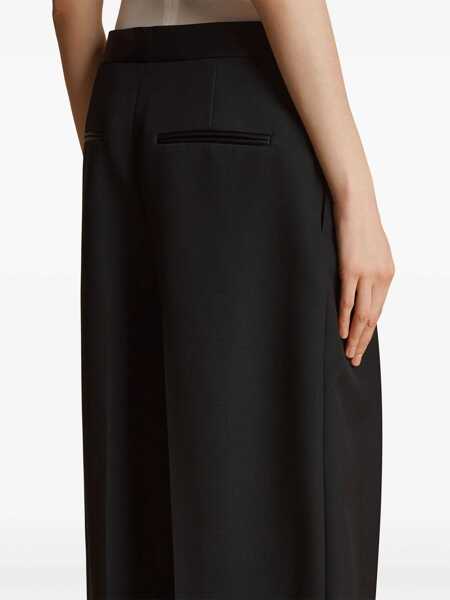 Pantaloni casual Khaite Marine Pants BLACK Femei (BM 16690746) 5