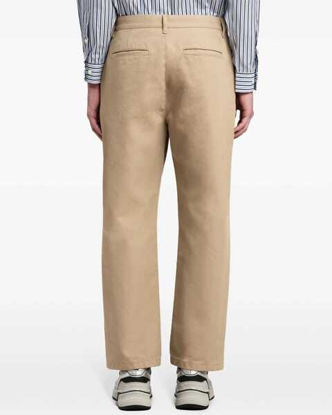 Pantaloni casual Palm Angels Chino Pants With Logo BEIGE Barbati (BM 16690788) 5