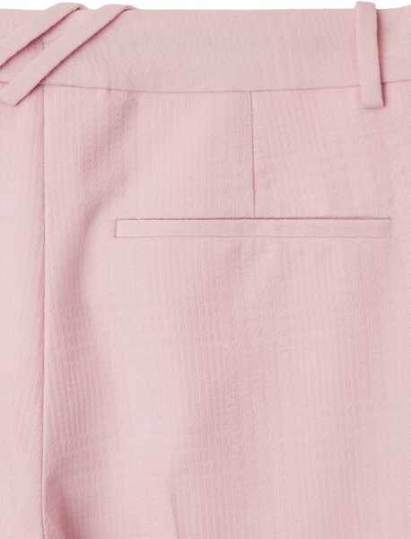 Pantaloni casual Burberry Wool Tailored Trousers PINK Femei (BM 16690836) 4