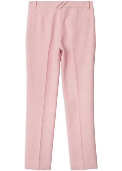 Pantaloni casual Burberry Wool Tailored Trousers PINK Femei (BM 16690836) 5