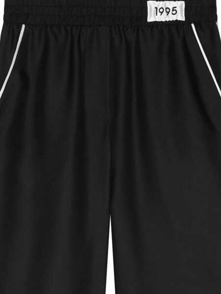 Pantaloni casual Dolce & Gabbana Wide Pants BLACK Fete (BM 16691589) 3