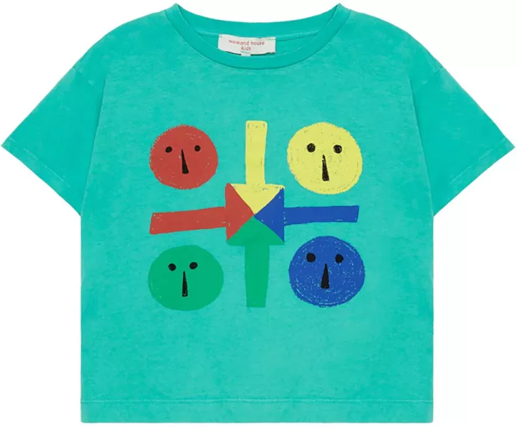 Tricouri WEEKEND HOUSE KIDS Parchis T-Shirt GREEN Baieti (BM 16691640) 1