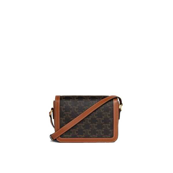Genti de mana Cline Celine Teen Triomphe Bag Brown Femei (BM 16691946) 3