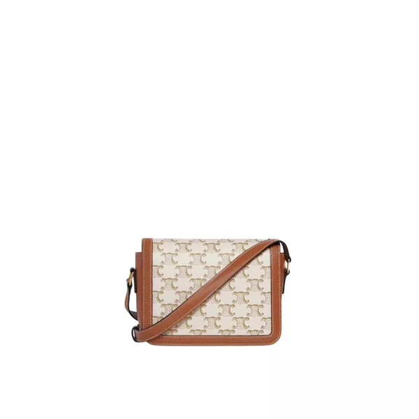 Genti de mana Cline Celine Teen Triomphe Bag White Femei (BM 16691949) 3