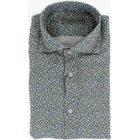Camasi casual Floral Patterned Linen Shirt Barbati