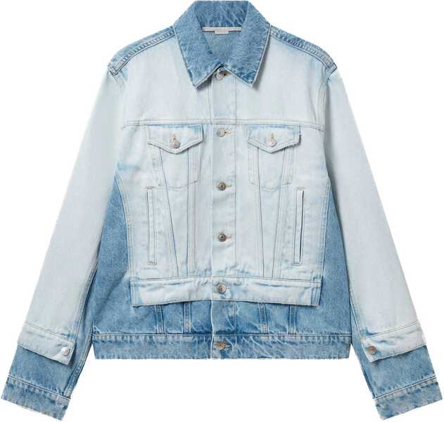 Sacouri office Stella McCartney Denim Jacket With Contrasting Panel DENIM Femei (BM 16692129) 1