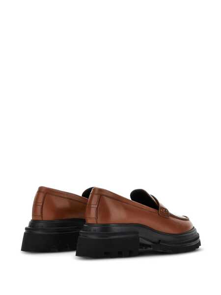 Mocasini Hogan H674 MOCASSINO Brown Femei (BM 16692249) 3