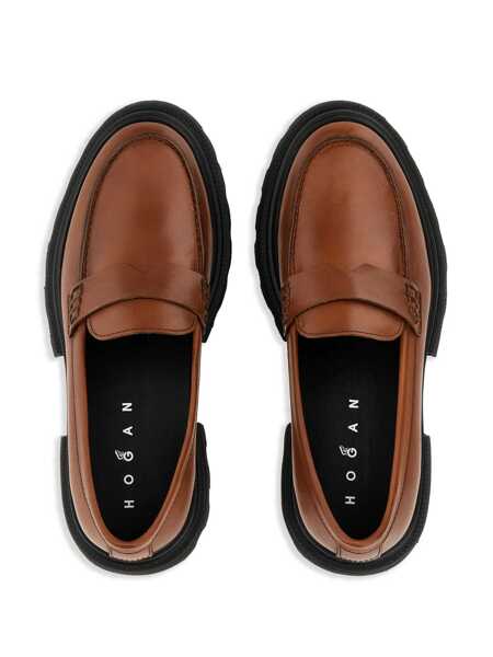 Mocasini Hogan H674 MOCASSINO Brown Femei (BM 16692249) 4