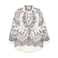 Camasi Zimmermann Crush Silk Shirt Femei
