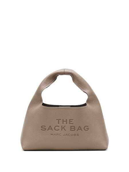 Genti mini Marc Jacobs Marc Jacobs The Mini Sack Leather Tote Bag Grey Femei (BM 16693395) 1