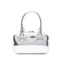 Genti de mana Self-Portrait Mini Leather Tote Bag Femei