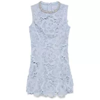 Rochii Self-Portrait Short Dress With Floral Lace Femei