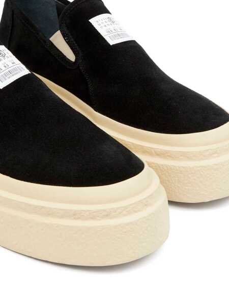 Sneakers MM6 Maison Margiela Mm6 Maison Margiela Sneakers Shoes Black Femei (BM 16698729) 4
