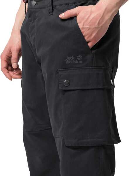 Pantaloni de trening Jack Wolfskin Arctic Road Cargo Pants U Black Barbati (BM 16699515) 4