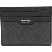 Accesorii Ferragamo pentru Barbati - Portofele Ferragamo Card Holder GREY Barbati (BM 16699668) - B-mall.ro
