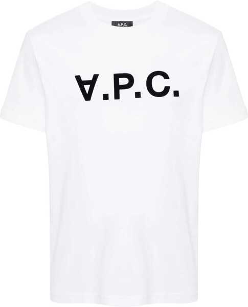 Tricouri A.P.C. T-Shirt With Logo WHITE Femei (BM 16699725) 1