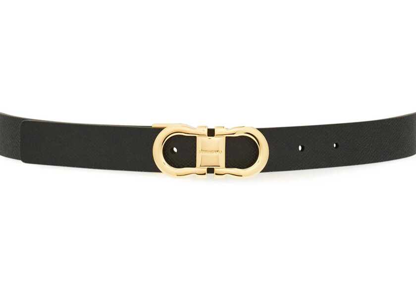 Curele Ferragamo Reversible Belt NERONEW COGNAC GIOVE Femei (BM 16699779) 3