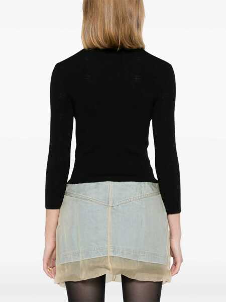 Pulovere Balenciaga Balenciaga Knitwear Black Femei (BM 16701042) 4