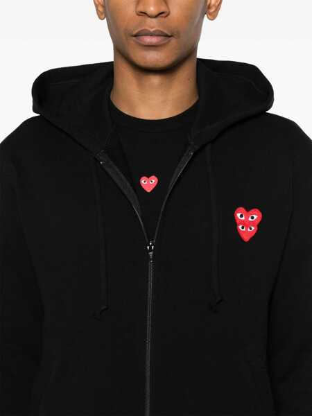 Pulovere Comme des Garons Comme Des Garons Play Sweaters & Knitwear Black Barbati (BM 16701429) 5